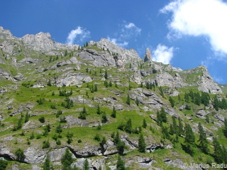 Peretele sudic al Morarului - foto Marius Radu