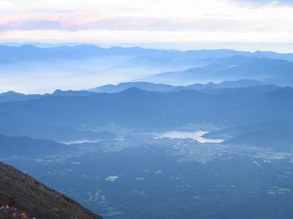 Dimineata vazuta de pe Fuji