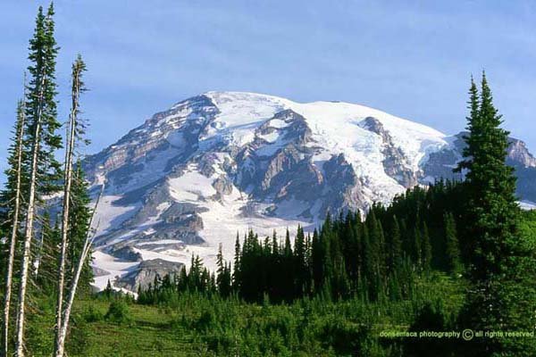 Mount Rainier - Glacierul Nisqually