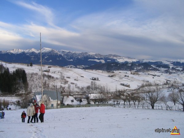 Bucegii vazuti din Sirnea