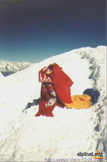 Singur pe Mont Blanc(4810m)