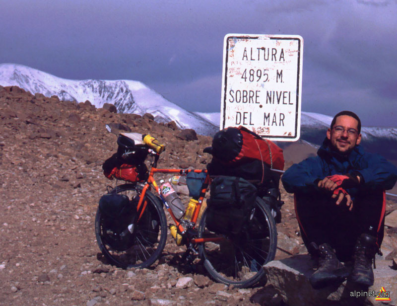 Abra Acay cu bicicleta - 4895 m