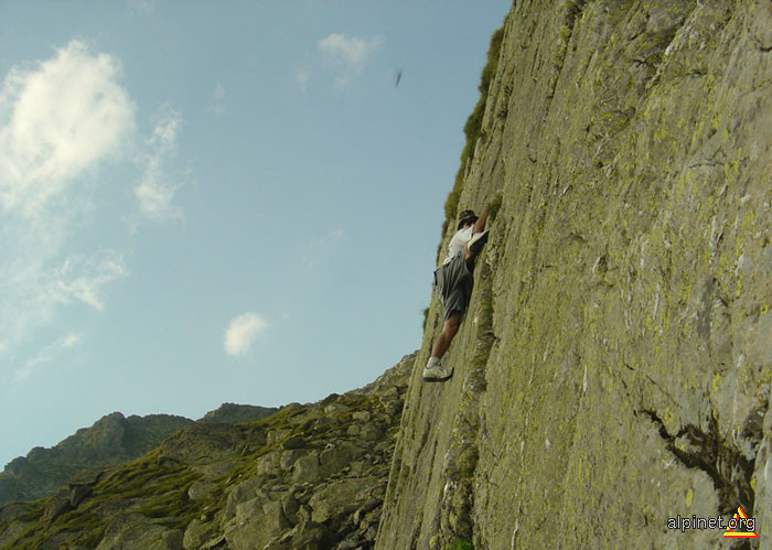 Făgăraş solo climb