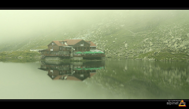 Mists over The Balea Lake