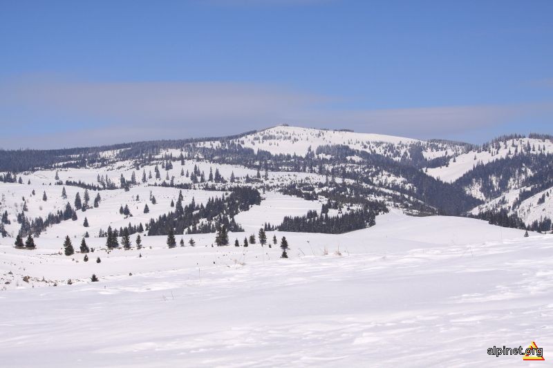 Vf Prişca (1544 m) -iarna