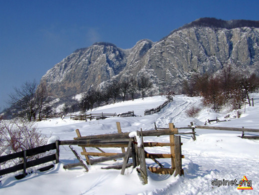 Iarna în Buceş - Vulcan