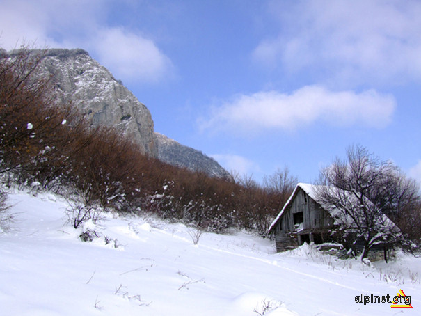 Iarna în Buceş - Vulcan.