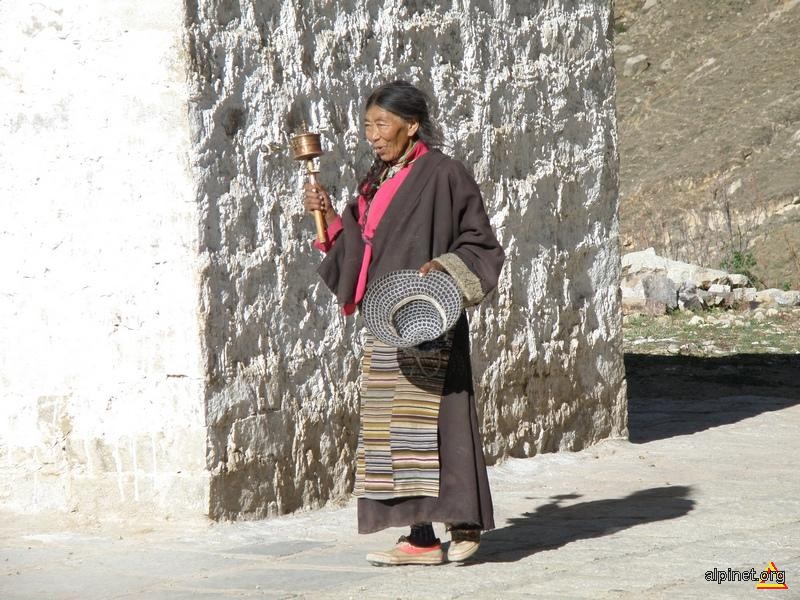 Femeie din Tibet