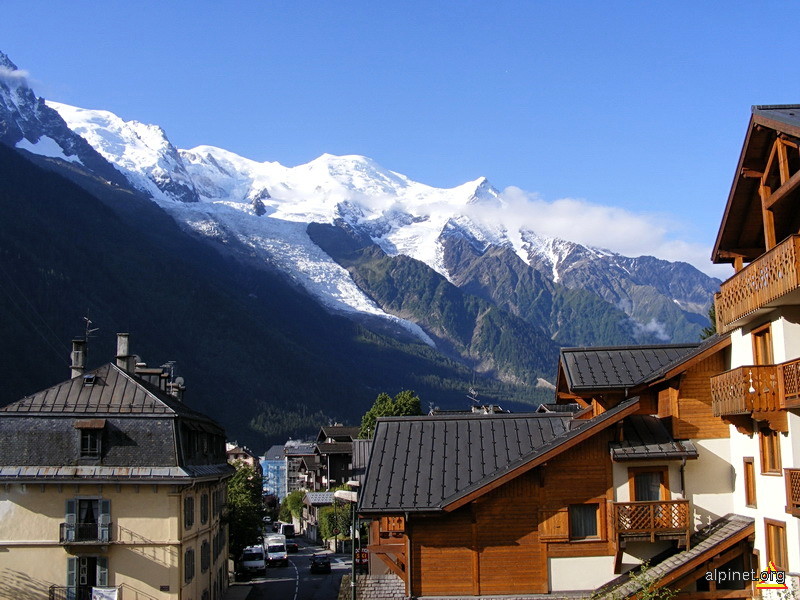 Mont Blanc vs Chamonix